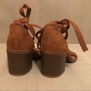 Merona Ankle Tie Heels